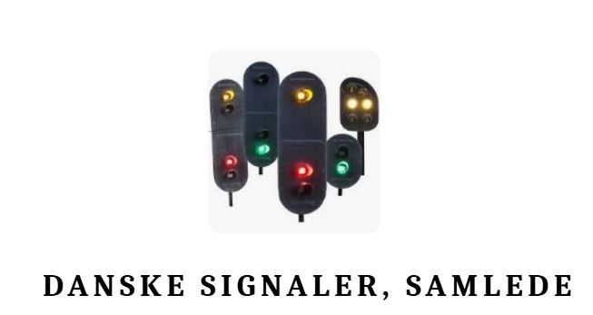 Model train pre-assembled signals